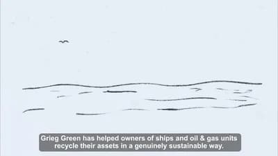 Hållbar fartygsåtervinning med Grieg Green